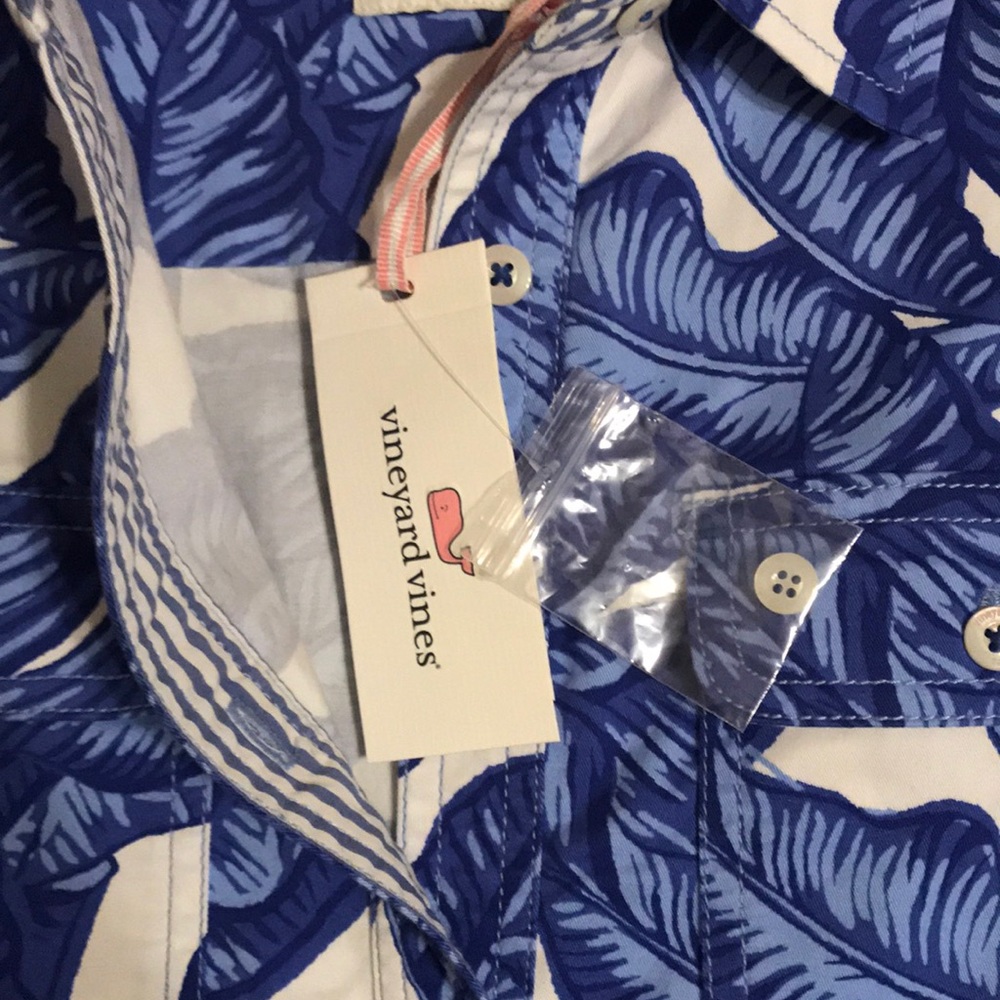 🌸SOLD🌼NWT Vineyard Vines Shirt dress - Picture 9 of 10